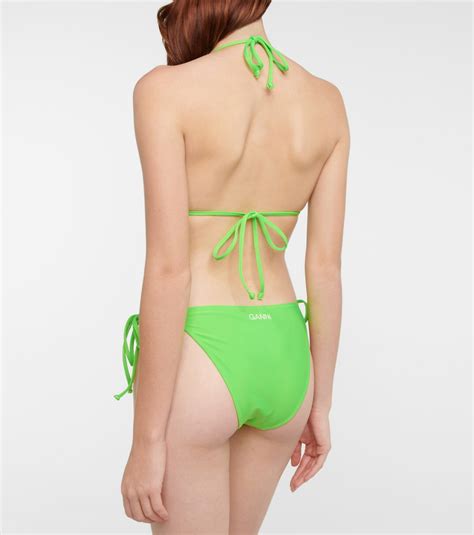 Ganni Self Tie Bikini Bottoms GANNI