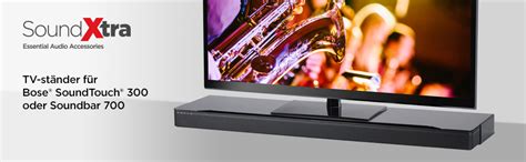 Soundxtra Tv St Nder F R Bose Soundtouch Soundbar Schwarz