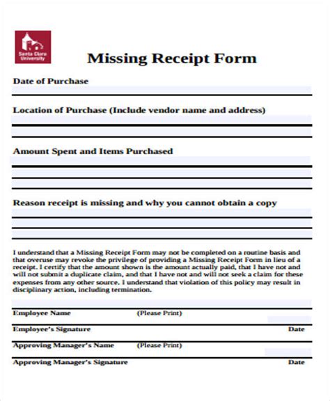 FREE 36 Printable Receipt Forms In PDF MS Word