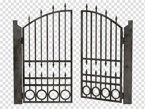 Open Wooden Gate Clipart Gates Open From The Inside Clipart Clip