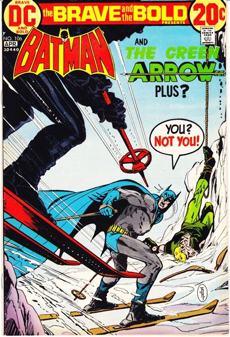 Brave and the Bold 106 Green Arrow Comic Batman Book. 1973 DC | Etsy