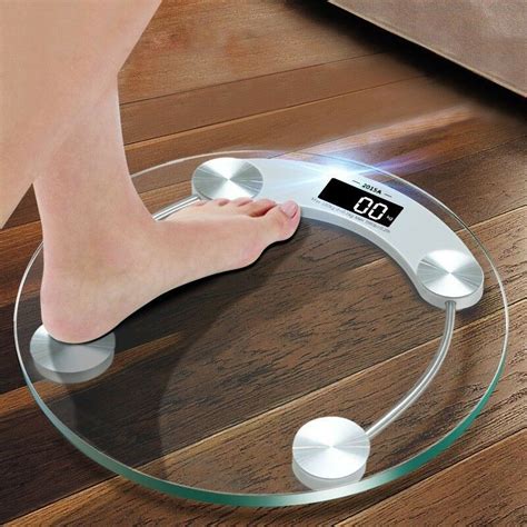 Sale Digital Lcd Glass Body Weighing Scale Electronic Tempered Bathroom