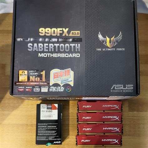 Yahoo オークション AMD FX9590ASUS SABERTOOTH MOTHERBOARD 9