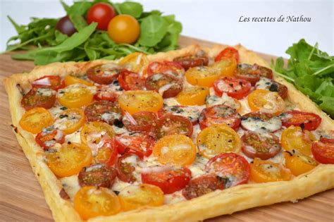 Ma Cuisine Au Fil De Mes Id Es Tarte Feuillet E Aux Tomates Cerise