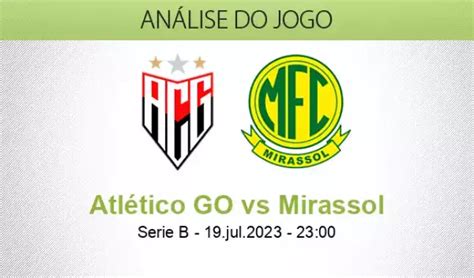 Prognóstico Atlético Go Mirassol