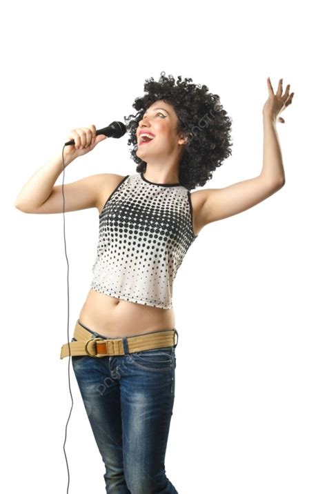 Fondo Mujer Con Corte De Pelo Afro En Blanco Foto E Imagen Para Descarga Gratuita Pngtree