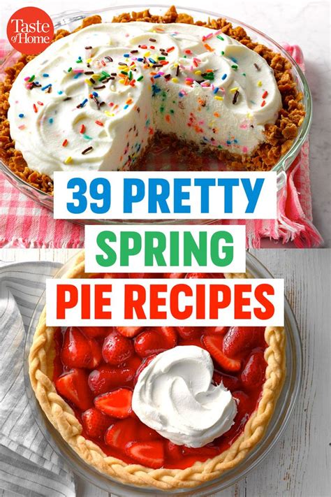 42 Gorgeous Spring Pie Recipes