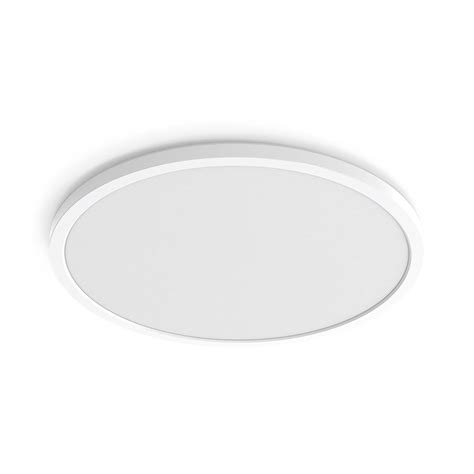 Flat Low Profile 18w Led Dimmable Oyster White Tri Colour At30301