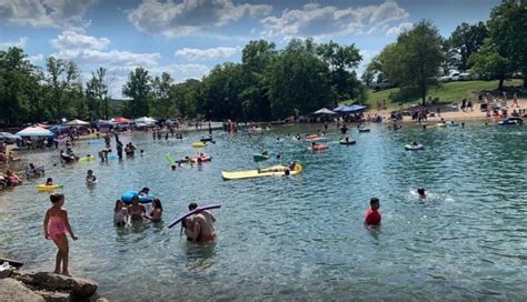 Visit Blue Hole Park A Truly Unique Swimming Hole In Oklahoma