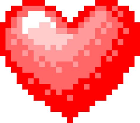 píxel de 8 bits del corazón 16589188 PNG