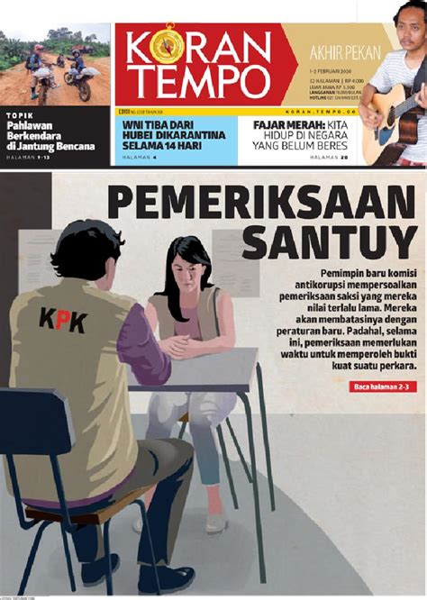 Koran Tempo Hari Ini Newstempo