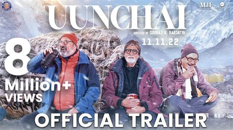 Uunchai Trailer Review Anupam Kher Amitabh Bachchan Parineeti