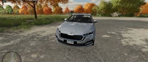 FS22 Skoda Oktavia 2020 v 1 0 1 0 Cars Mod für Farming Simulator 22