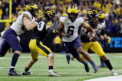 Iowa Vs Michigan Football Rivalry History H2h Records And More