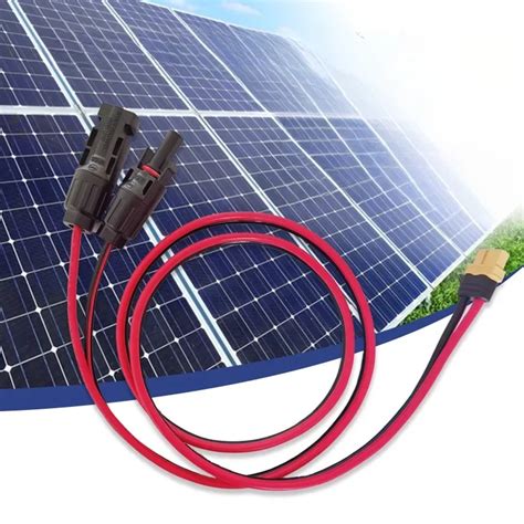 Solar To Xt60 Charge Extension Cable 12awg For Mc 4 To Xt60 Adapter Cable For Xt60