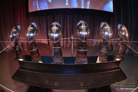 Pittsburgh Skyline and Steelers Superbowl Trophies - PittsburghSkyline ...