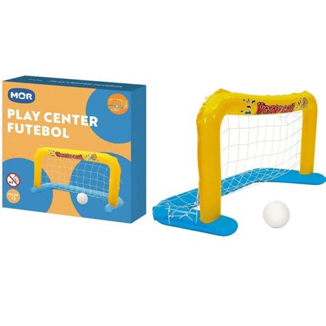 Play Center Futebol De Piscina Trave Infl Vel Jogo Golzinho Handebol