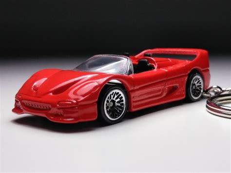 Llavero Ferrari F50 Hot Wheels Etsy México