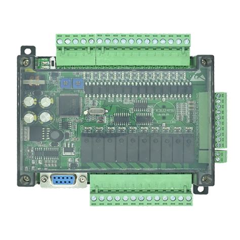 FX3U 24MR FX3U 24MT PLC Programmable Logic Controller 14DI 10DO Analog