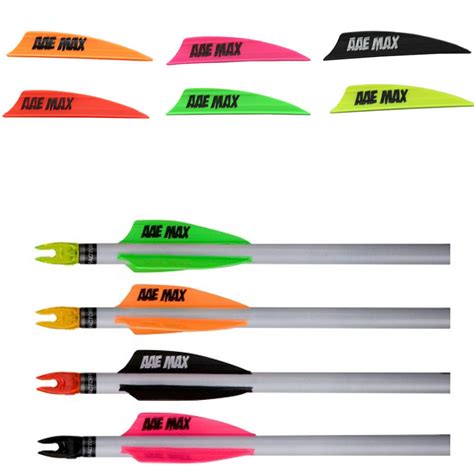 The Archery Company Aae Plastifletch Max Fletches Vanes