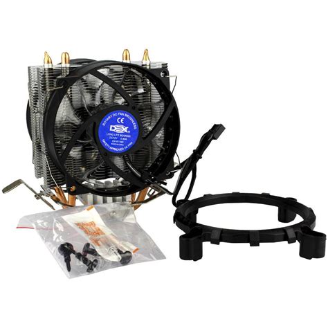 Cooler P Cpu Universal Intel Amd Duplo Fan Azul Dx 9115d Dex Bluinfo