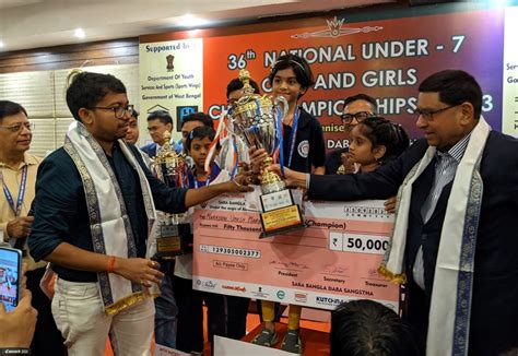 Sarbartho Mani And Narayani Umesh Marathe Dominate 36th National Under