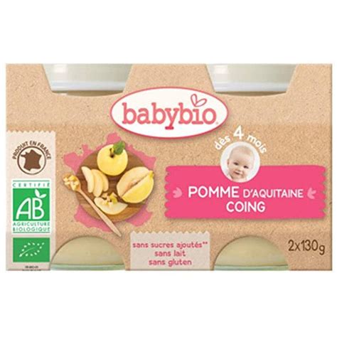 Babybio Pomme De Nouvelle Aquitaine Msk Pharma