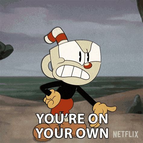 Youre On Your Own Buddy Cuphead  Youre On Your Own Buddy Cuphead The Cuphead Show  ਨੂੰ