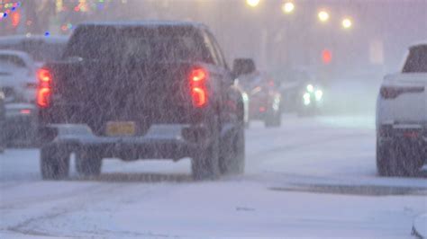 Neighbors Are Happy To See The First Significant Snow Fall Of 2024