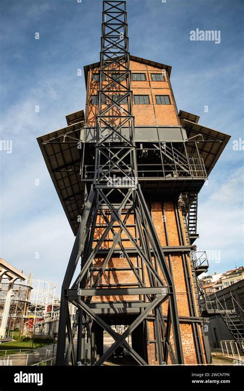 One Of The Historical Buildings In Istanbul The Gas Plant Building