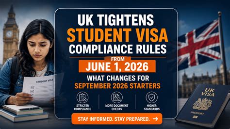 UK Student Visa Compliance Rules June 2026 Explained