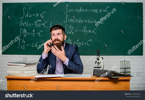 Calling Parents School Teacher Call Mobile Stock Photo 1540044809