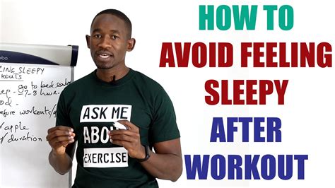 How To Avoid Feeling Sleepy After Workouts Feel Energized After Workout Youtube