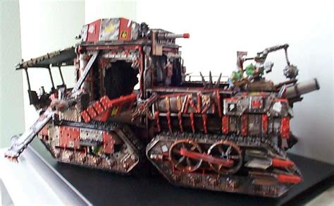 Battle Fortress Battlewagon Conversion Orks Super Heavy Ork