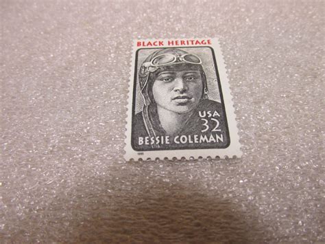 Bessie Coleman Stamp