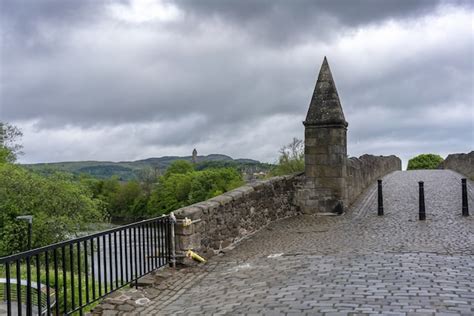 Premium Photo | The battle of stirling bridge is old and small bridge ...