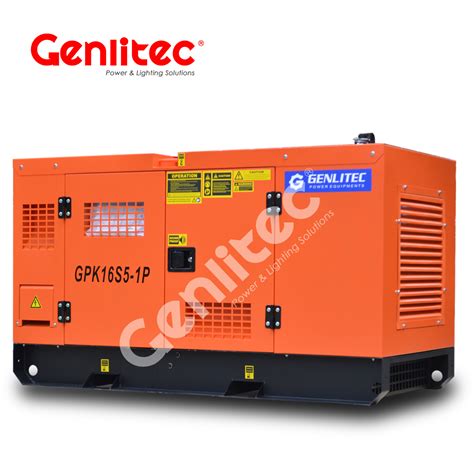 Standby 20kw Portable Generator 25kva Silent Kubota Generator Kubota