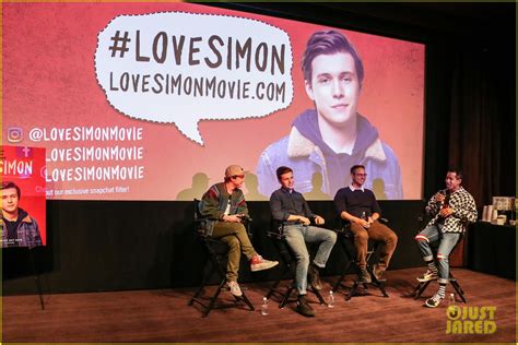 Nick Robinson And Greg Berlanti Debut Their Movie Love Simon At Just Jareds Special Screening