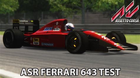 Assetto Corsa Vr Asr Ferrari Monza Youtube