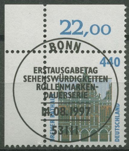 Bund 1997 Sehenswürdigkeiten SWK 1937 Ecke 1 mit ESST BONN