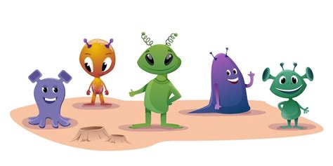 Imágenes De Extraterrestres Dibujos Animados Descarga Gratuita En Freepik