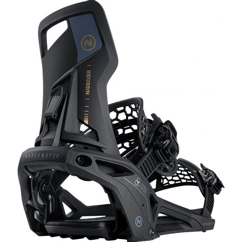 Nidecker Supermatic Dual Entry Snowboard Bindings