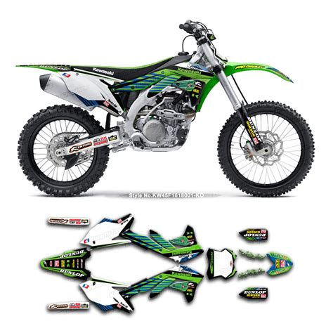 D COR Visuals Monster Energy Graphics Kit Kawasaki KX450F 59 OFF