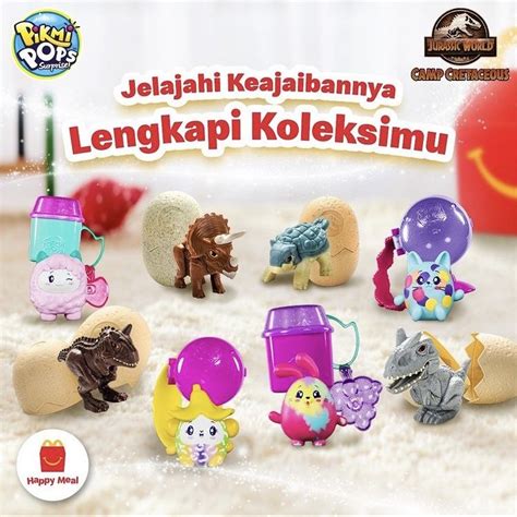 Jual Jurassic World Camp Cretaceous X Mcdonald S Shopee Indonesia