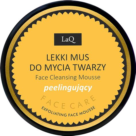 Laq Peelinguj Cy Mus Do Mycia Twarzy G Amazon Co Uk Beauty