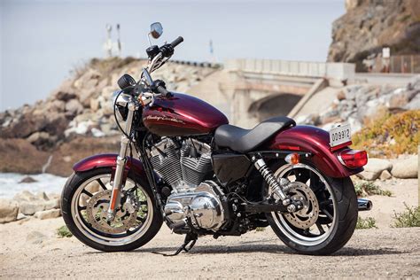 2014 Harley Davidson® Xl883l Sportster® 883 Superlow™ Redblack