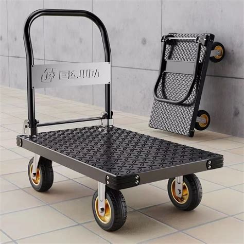 Mild Steel Ms Platform Trolley For Carrying Luggage At 3200 Piece In