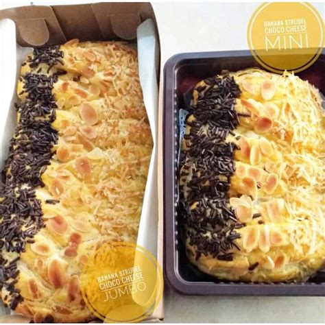 Jual Strudel Mini Strudel Pisang Coklat Almond Choco Cheese