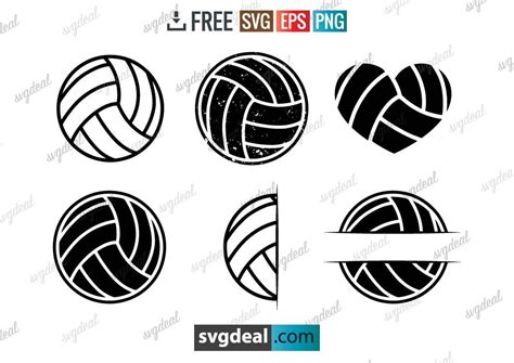 8 Free Volleyball SVG Files For You Free SVG Files Svg Free Files