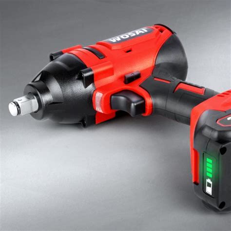 Wosai V Brushless Rechargeable Electric Impact Wrench